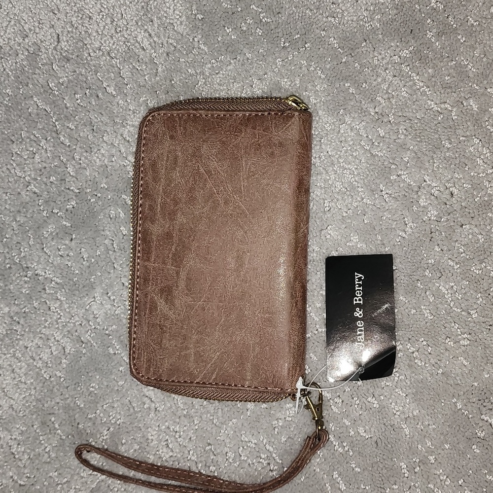 Jane and Berry brown wallet / purse